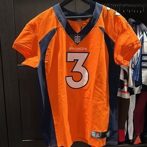 Russell Wilson Denver Broncos Nike Vapor Elite Authentic NFL Jersey - Orange
